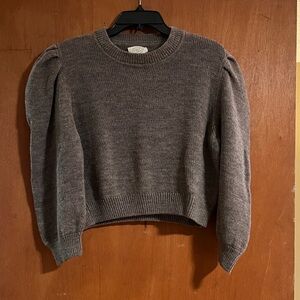 Jessie Loeffler Randall Brown Crewneck Sweater